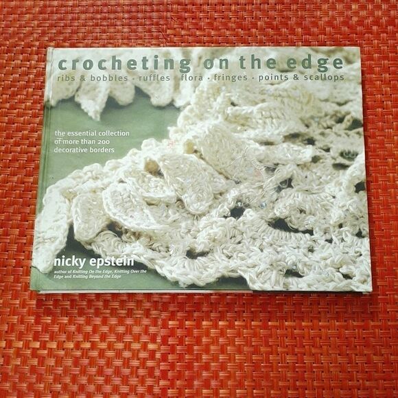 Crocheting On The Edge Hardcover Book - Picture 1 of 7